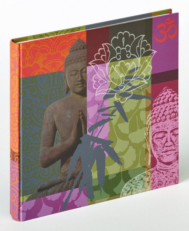 Walther Design Fotoalbum Designalben Buddha, buchgebundenes Album, hochwertiger Kunstdruckeinband von Walther Design