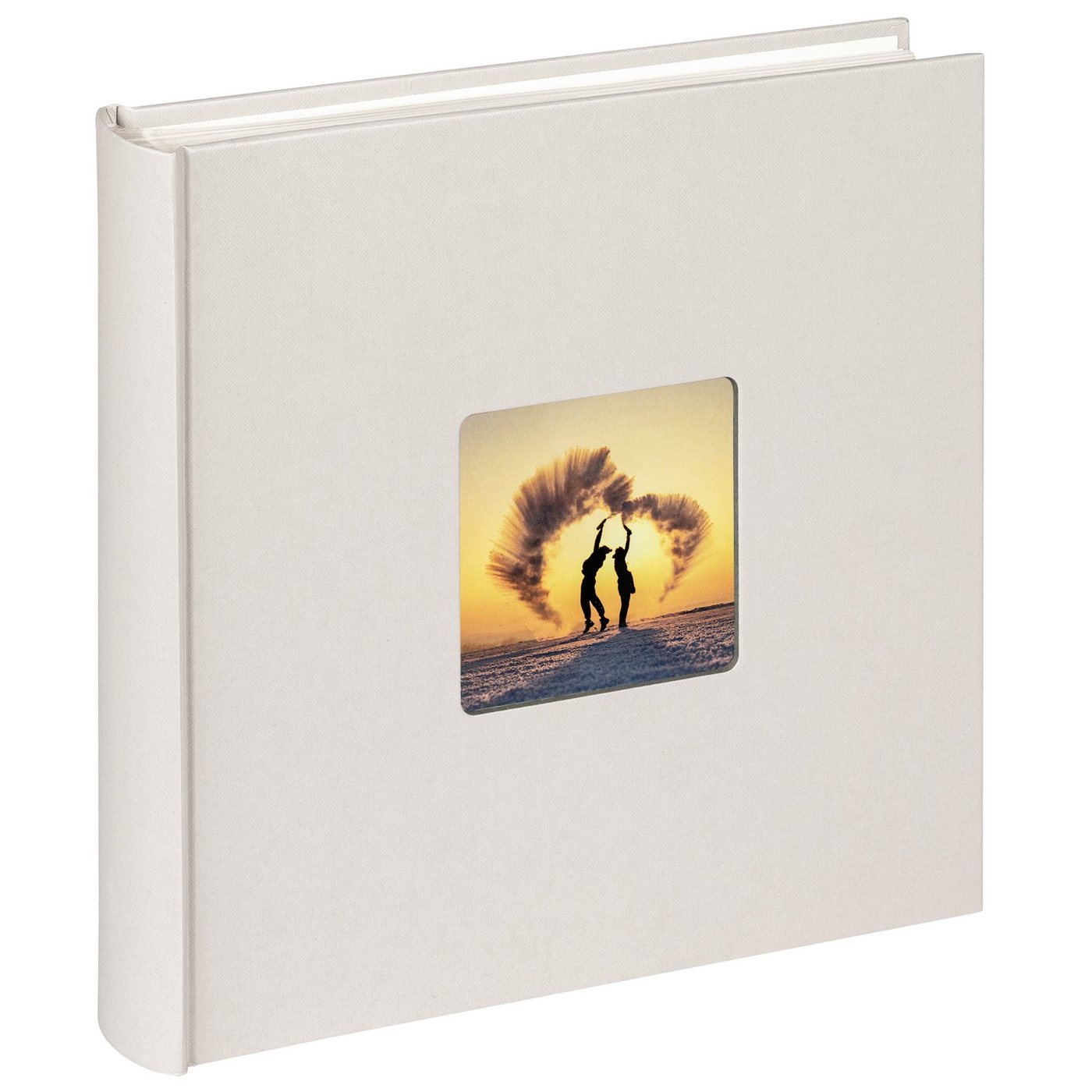 Walther Design Fotoalbum Fun 30 x 30 cm, buchgebundenes Album, Papiereinband, quadratischer Bildausschnitt von Walther Design