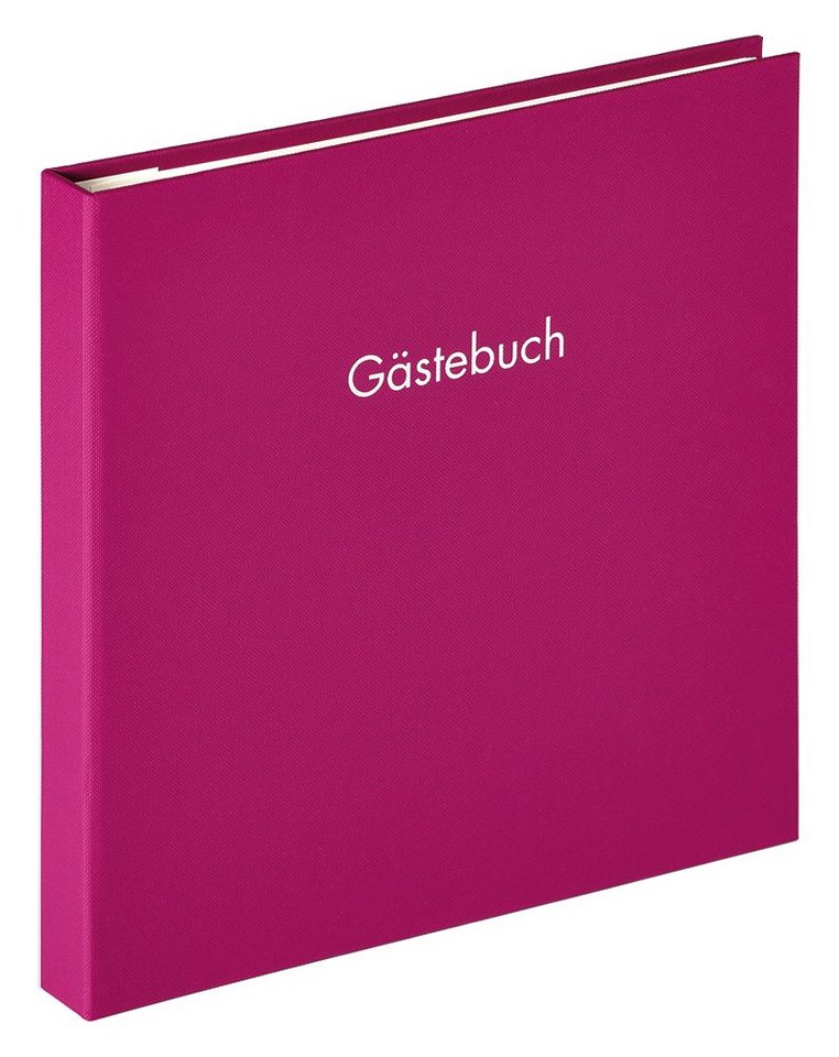 Walther Design Fotoalbum Gästebücher Fun, Gästebuch, Papiereinband, verdeckte Spiralbindung, Prägung von Walther Design