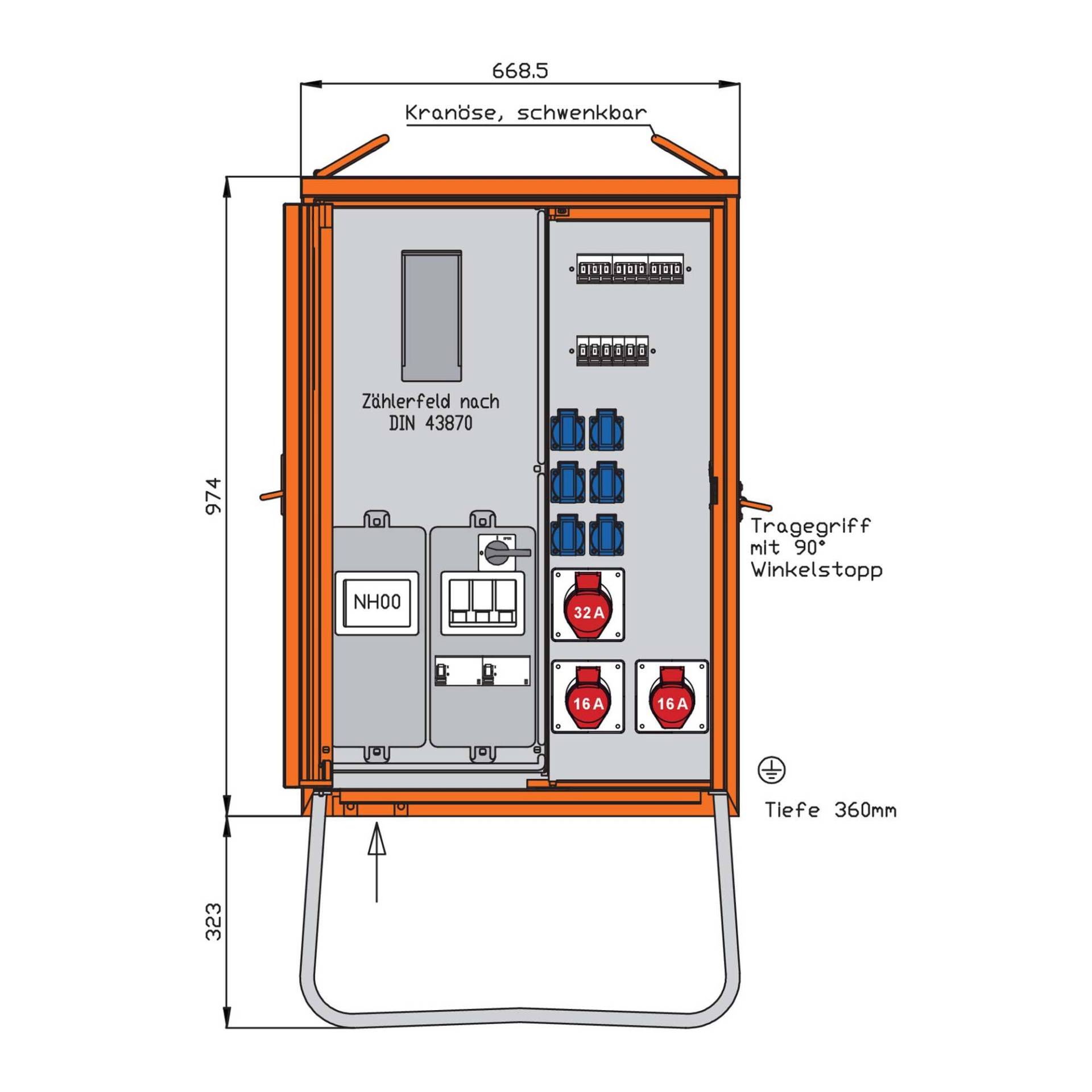 Walther Anschl.vert.schrank WAV0131R1 44kVA Zählerpl.RCD Typ B u.RCD Typ A 9 Walther Anschl.vert.schrank WAV0131R1 44kVA Zählerpl.RCD Typ B u.RCD Typ A 9 von Walther-Werke