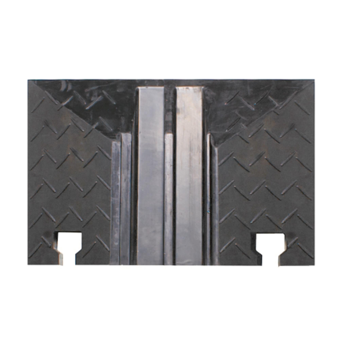 Walther Endstück z. Kabelbrücke 39870022 2 Kanal 150x250x48mm für 39870020 von Walther-Werke