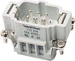 Walther Stifteinsatz B6 710206 0,5-2,5qmm, 20-14AWG Walther Stifteinsatz B6 710206 0,5-2,5qmm, 20-14AWG von Walther-Werke