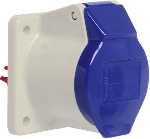 Walther Werke 410306 410306 CEE Anbaudose 16A 3polig 230V 1St. von Walther Werke
