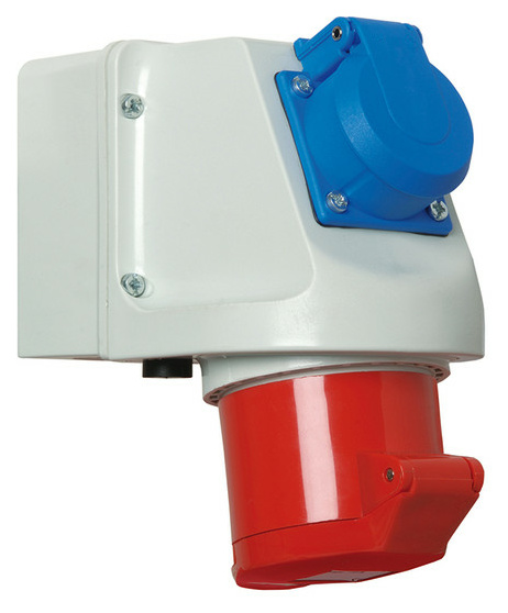 Walther 135 Mini-Kombi Wanddose IP44 von Walther