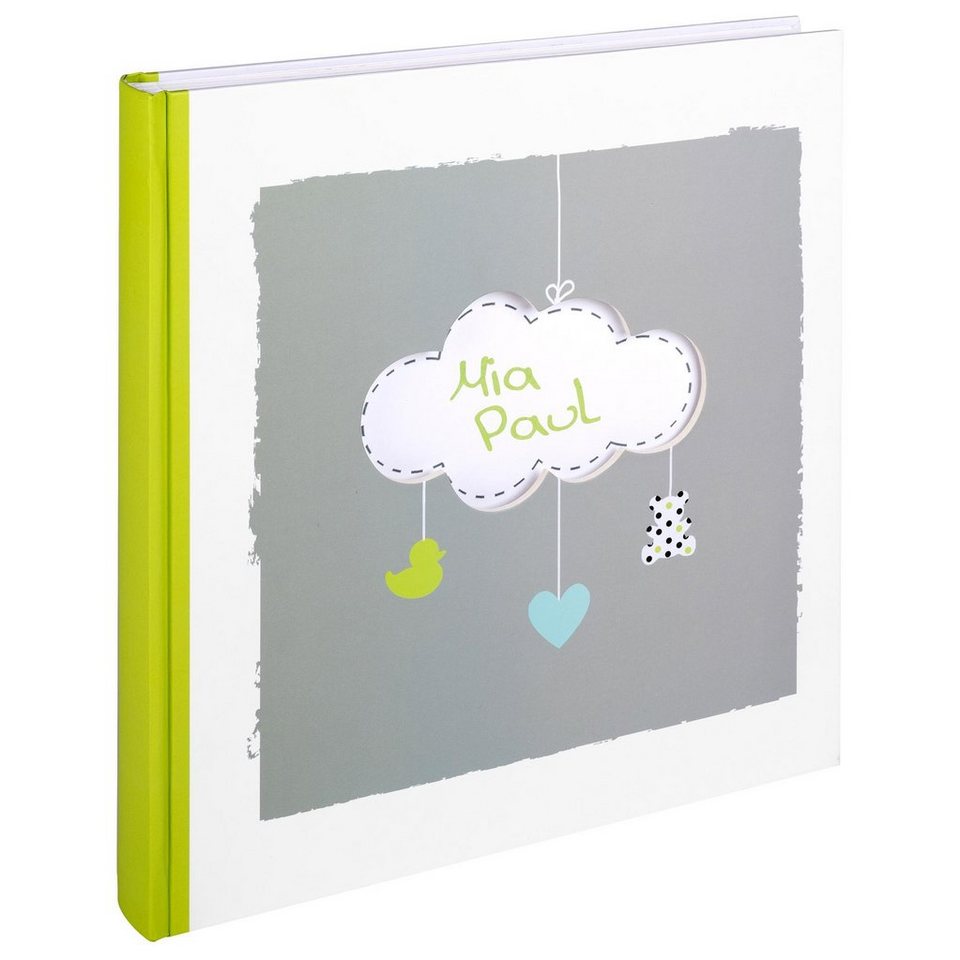 Walther Fotoalbum Babyalbum Newborn UK-279 28x30,5cm grün Walther Fotoalbum Babyalbum Newborn UK-279 28x30,5cm grün von Walther