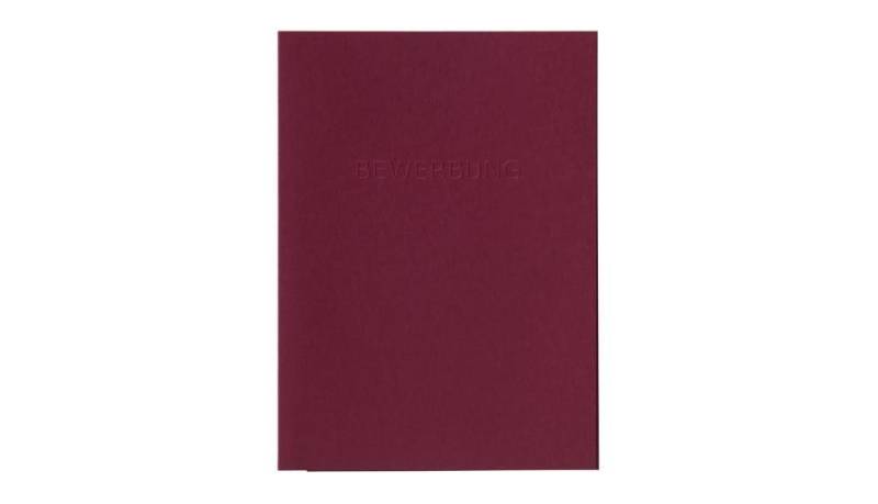 Walther Fotoalbum Bewerbungsmappe rot BW100R von Walther