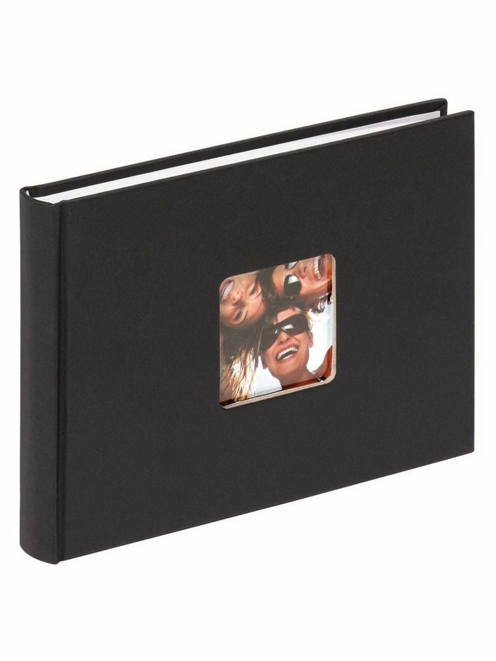 Walther Fotoalbum Buchalbum Fun FA-207-B 22x16 schwarz von Walther