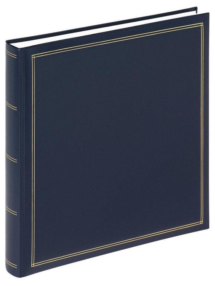 Walther Fotoalbum Classicalbum FA-260-L Monza 34x33cm blau von Walther