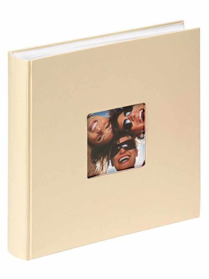 Walther Fotoalbum Fun FA-208-H Buchalbum 30x30 creme von Walther