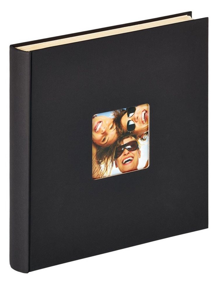 Walther Fotoalbum SK-110-B Selbstklebealbum Fun 33x34 schwarz von Walther