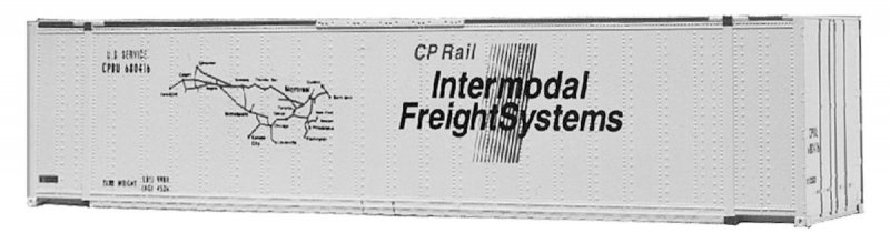 48` Container CP INDERMODEL FREIGHTSYSTEMS von Walthers