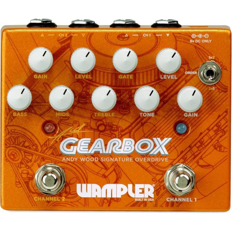 (B-Ware) Wampler Gearbox Andy Wood Signature Overdrive Pedal von Wampler
