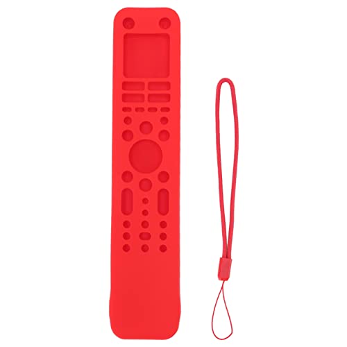 Wamsound Fernbedienungs-Schutzhülle, Silikon-Schutzhülle, Fernsehzubehör mit Handschlaufe für RMF TX520P (Rot), Wamsoundgfk73m8nxt-12 von Wamsound