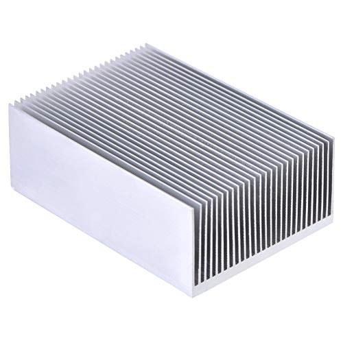 WanRomJun Kühlkörpermodul aus Aluminium, 100 x 69 x 36mm Aluminium Kühlkörper Modul Kühler Fin, Verstärker Kühlrippen, für Led Verstärker Transistor IC Modul Wärmekühler von WanRomJun