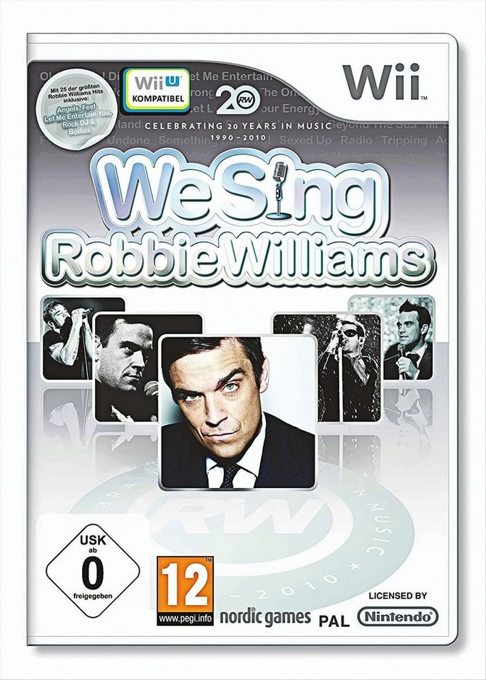 We Sing: Robbie Willams Nintendo Wii We Sing: Robbie Willams Nintendo Wii von Nordic Games