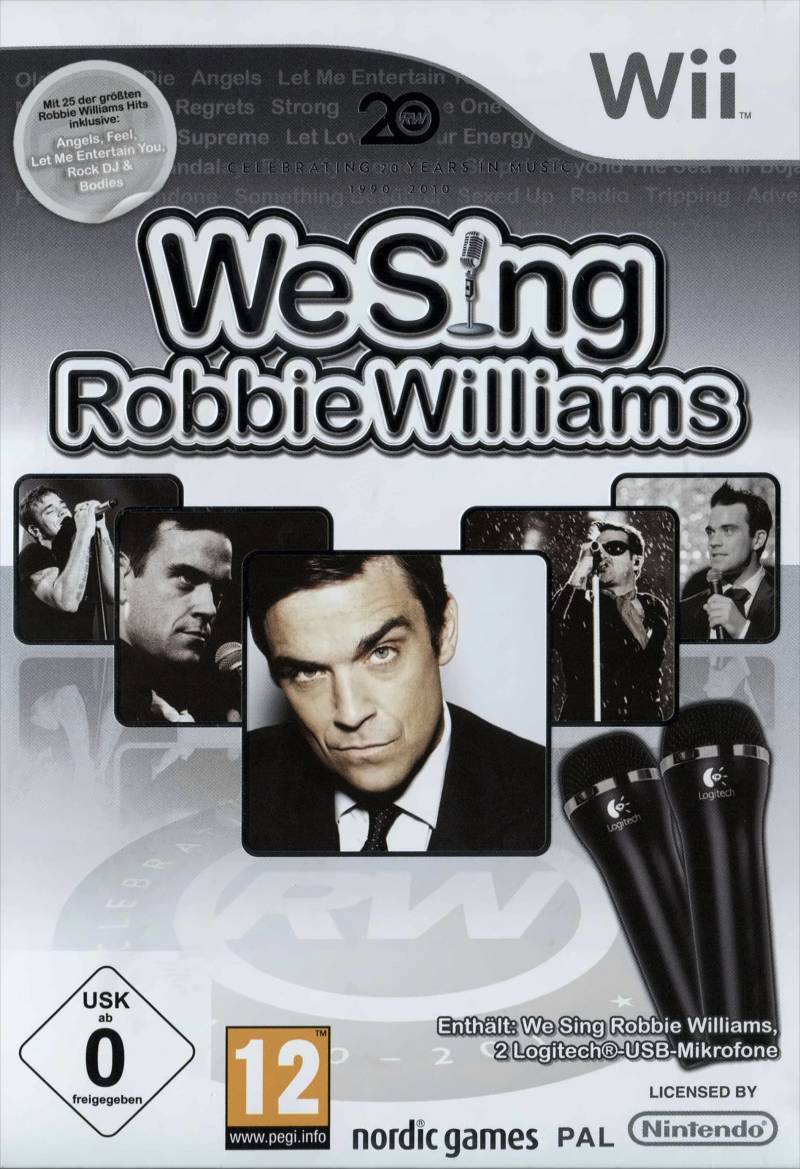 We Sing: Robbie Willams inkl. 2 Mikrofone von Wanadoo