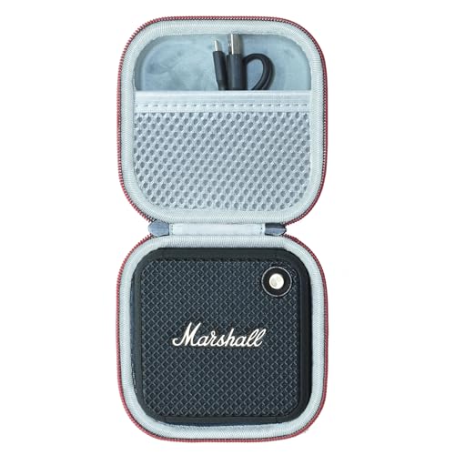 Harte Tasche Hülle für Willen II Tragbaren Bluetooth Lautsprecher, Nur Tasche(Schwarz) von Wanaiha