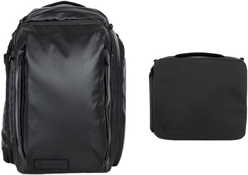 Wandrd Fotorucksack Transit 45L Travel Backpack Black Essential+ Bundl von Wandrd