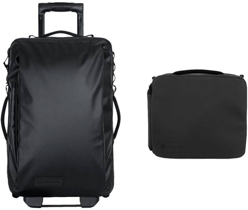 Wandrd Fotorucksack Transit Carry-On Roller Black Essential+ Bundle von Wandrd