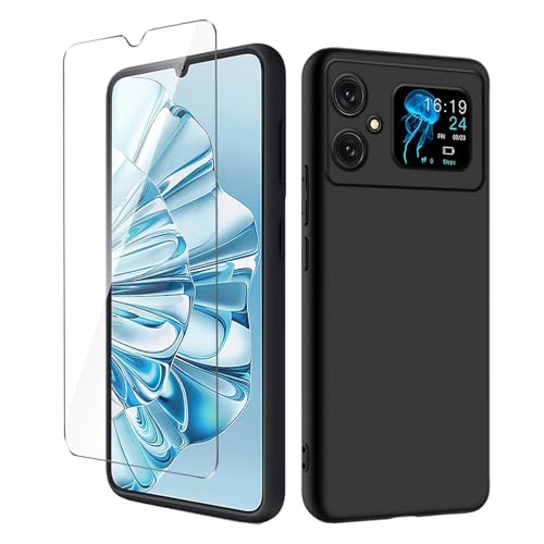 Wanglaism Handyhülle für Cubot A20 Hülle + 1 gehärtetes Glas Displayschutzfolie, Schwarze TPU Handyhülle Case Cover. Wanglaism Handyhülle für Cubot A20 Hülle + 1 gehärtetes Glas Displayschutzfolie, Schwarze TPU Handyhülle Case Cover. von Wanglaism