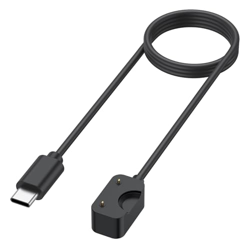 Ladegerät für Samsung Galaxy Fit 3, USB-C Ladegerät Magnetisches Ladekabel für Galaxy Fit 3, (Schwarz, 100 cm) von Wanme