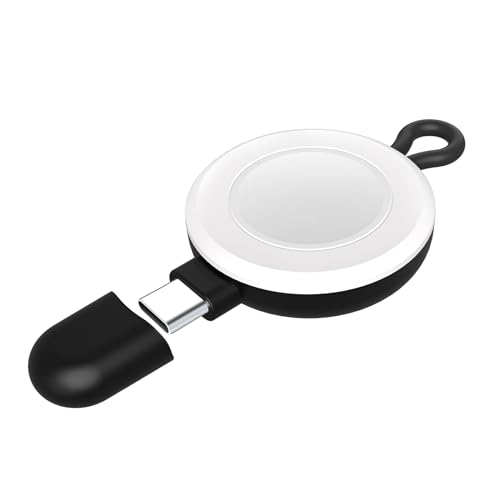 Ladegerät kompatibel mit A pple Watch, tragbar, kompatibel mit iWatch Series 9/8/7/6/5/4/3/2/1/SE/Ultra/Ultra 2, magnetisches Ladegerät USB-C für A pple Watch 38 mm 40 mm 41 mm 42 mm 44 mm 45 mm 49 mm Ladegerät kompatibel mit A pple Watch, tragbar, kompatibel mit iWatch Series 9/8/7/6/5/4/3/2/1/SE/Ultra/Ultra 2, magnetisches Ladegerät USB-C für A pple Watch 38 mm 40 mm 41 mm 42 mm 44 mm 45 mm 49 mm von Wanme