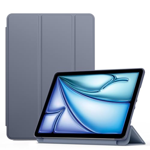 Schutzhülle für iPad Air 11-Zoll M3 (2025) / M2 (2024)/ iPad Air Cover 5th / 4th Generation 10.9 Zoll, flexible Rückseite aus TPU mit Stifthalter, Trifold Stand von Wanme