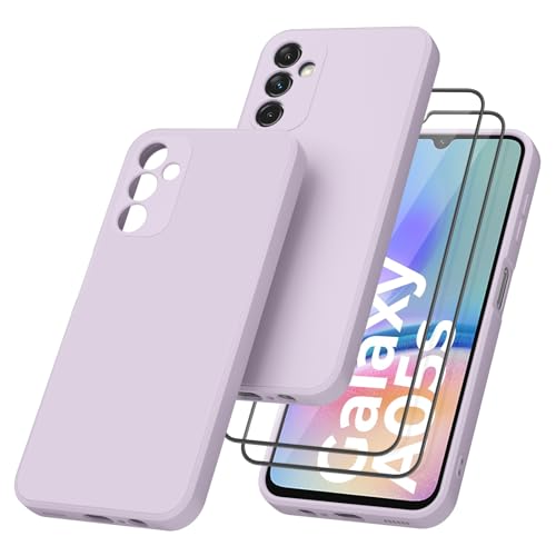 Wanme Hülle für Samsung Galaxy A05S HandyHülle, mit 2 Stück Gehärtetem Glas Schutzfolie, Hochwertige Silikon Schutzhülle, Kratzfest Stoßfest Fallschutz, Passgenau Dünn Matt Cases für Galaxy A05s 4G Wanme Hülle für Samsung Galaxy A05S HandyHülle, mit 2 Stück Gehärtetem Glas Schutzfolie, Hochwertige Silikon Schutzhülle, Kratzfest Stoßfest Fallschutz, Passgenau Dünn Matt Cases für Galaxy A05s 4G von Wanme