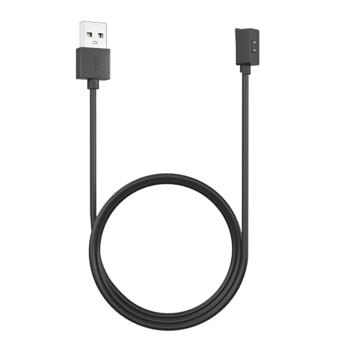 Wanme Ladegerät kompatibel mit Xiaomi Redmi Watch 3/Xiaomi Redmi Watch 2 Lite/Xiaomi Mi Watch 2 Lite/Xiaomi Mi Band 7 Pro, 100 cm USB-Ladekabel, Ersatz (1 Stück, 100 cm-Schwarz) von Wanme