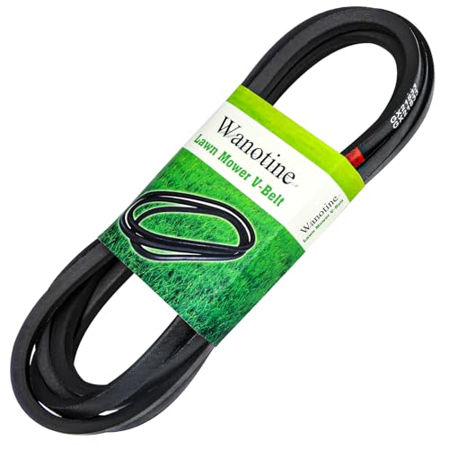 Wanotine GX21833 Deckriemen ersetzt John Deere 121,9 cm Rasenmäher-Deckriemen GX20571 für D140, D150, D160, L120, L145, L155, LA130, Z255, Z355 Rasentraktor Mo. wer (1/5) 0,1 cm x 358,1 cm) von Wanotine
