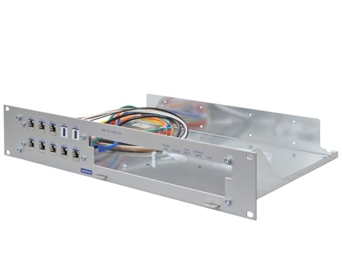 Wantec 2wIP 19" Aufrüstsatz für die FritzBox 7590 AX (V2) von Wantec