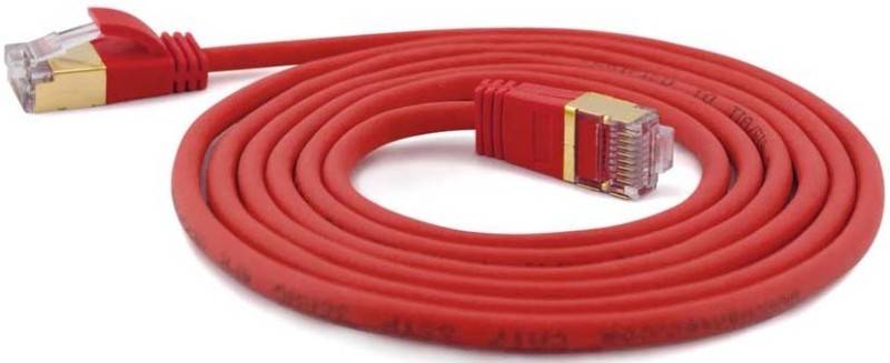 Wantec Patchkabel SSTP CAT7 Ste. CAT6a d=4mm 1,00m rot Wantec Patchkabel SSTP CAT7 Ste. CAT6a d=4mm 1,00m rot von Wantec
