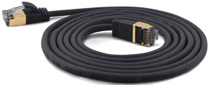 Wantec Patchkabel SSTP CAT7 Ste. CAT6a d=4mm 10,00m schwarz Wantec Patchkabel SSTP CAT7 Ste. CAT6a d=4mm 10,00m schwarz von Wantec