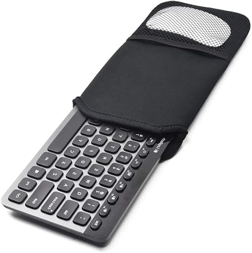 Wanty Neopren, der Schutzhülle Displayschutzfolie Sleeve Skins Säckchen für Apple Wireless Bluetooth Tastatur mc184ll/B mc184ch und mla22ll/A und Logitech Easy-Switch K810/K811 von Wanty