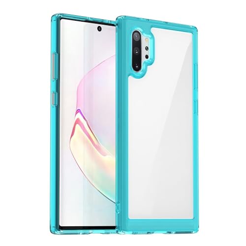 Wanyuexes Hülle für Galaxy Note 10 Plus/Note 10+ 5G SM-N975U Case Schutzhülle, Clear Ultradünn TPU Transparent Stoßfest Handyhülle für Samsung Galaxy Note 10 Plus Crystal Blau Wanyuexes Hülle für Galaxy Note 10 Plus/Note 10+ 5G SM-N975U Case Schutzhülle, Clear Ultradünn TPU Transparent Stoßfest Handyhülle für Samsung Galaxy Note 10 Plus Crystal Blau von Wanyuexes