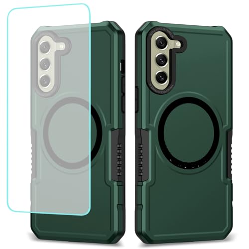 Wanyuexes Hülle für Galaxy S21 5G Case, für Samsung S21 SM-G991U Stück Schutzfolie, für MagSafe, Stoßfest Kratzfest Magnetisch Handyhülle für Samsung Galaxy S21 Grün Wanyuexes Hülle für Galaxy S21 5G Case, für Samsung S21 SM-G991U Stück Schutzfolie, für MagSafe, Stoßfest Kratzfest Magnetisch Handyhülle für Samsung Galaxy S21 Grün von Wanyuexes