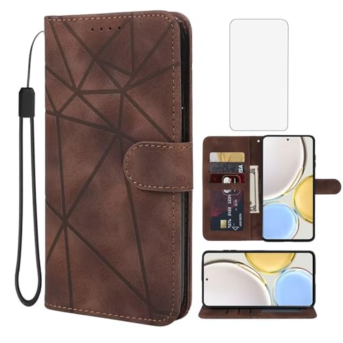 Wanyuexes Hülle für Honor X9 4G/Honor X9 5G/X30/Honor Magic4 Lite Case, Any-NX1 Schutzhülle mit Schutzfolie, PU Leder Wallet Flip 3 Karten Halter Standfunktion Handyhülle für Honor X9 Braun Wanyuexes Hülle für Honor X9 4G/Honor X9 5G/X30/Honor Magic4 Lite Case, Any-NX1 Schutzhülle mit Schutzfolie, PU Leder Wallet Flip 3 Karten Halter Standfunktion Handyhülle für Honor X9 Braun von Wanyuexes