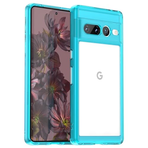Wanyuexes Hülle für Pixel 7 Pro Case, für Google 7 Pro GE2AE Case, Clear Ultradünn TPU Transparent Stoßfest Handyhülle für Google Pixel 7 Pro Crystal Blau Wanyuexes Hülle für Pixel 7 Pro Case, für Google 7 Pro GE2AE Case, Clear Ultradünn TPU Transparent Stoßfest Handyhülle für Google Pixel 7 Pro Crystal Blau von Wanyuexes
