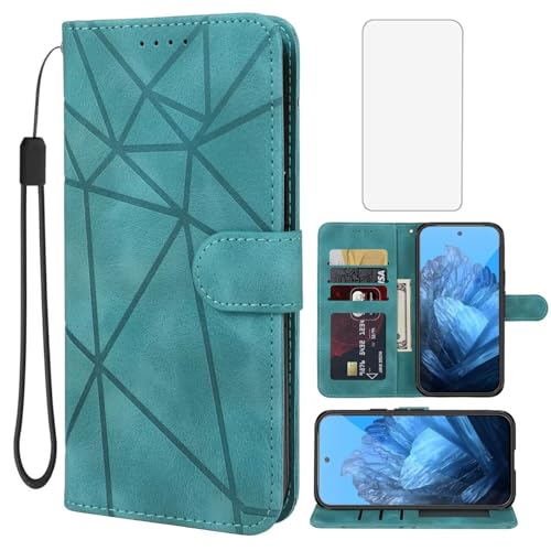 Wanyuexes Hülle für Pixel 9 Pro XL Case, Schutzhülle Cover mit Schutzfolie, PU PU Leder Wallet Flip Folio 3 Karten Halter Standfunktion Handyhülle für Google Pixel 9 Pro XL Grün Wanyuexes Hülle für Pixel 9 Pro XL Case, Schutzhülle Cover mit Schutzfolie, PU PU Leder Wallet Flip Folio 3 Karten Halter Standfunktion Handyhülle für Google Pixel 9 Pro XL Grün von Wanyuexes