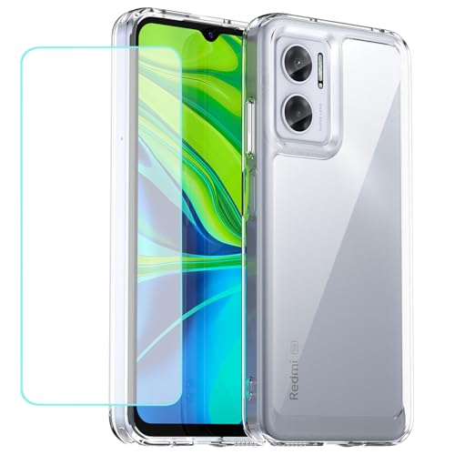 Wanyuexes Hülle für Redmi 10 5G Case, Redmi Note 11E 5G Schutzhülle Schutzfolie, Clear Ultradünn TPU Transparent Stoßfest Handyhülle für Xiaomi Redmi 10 5G Crystal Durchsichtig Wanyuexes Hülle für Redmi 10 5G Case, Redmi Note 11E 5G Schutzhülle Schutzfolie, Clear Ultradünn TPU Transparent Stoßfest Handyhülle für Xiaomi Redmi 10 5G Crystal Durchsichtig von Wanyuexes