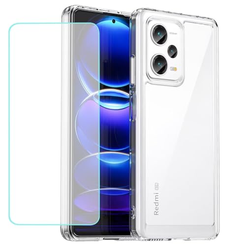 Wanyuexes Hülle für Redmi Note 12 Pro Plus 5G Case Schutzhülle Schutzfolie, Clear Hard PC Back & TPU Bumper Protective Handyhülle für Xiaomi Redmi Note 12 Pro+ Crystal Durchsichtig Wanyuexes Hülle für Redmi Note 12 Pro Plus 5G Case Schutzhülle Schutzfolie, Clear Hard PC Back & TPU Bumper Protective Handyhülle für Xiaomi Redmi Note 12 Pro+ Crystal Durchsichtig von Wanyuexes