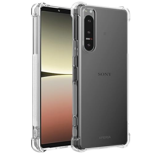 Wanyuexes Hülle für Xperia 5 IV Case, für Sony 5 IV XQCQ62B-GC Case, Rundumschutz Schutzhülle Cover, Ultradünn TPU Transparent Stoßfest Handyhülle für Sony Xperia 5 IV Clear Wanyuexes Hülle für Xperia 5 IV Case, für Sony 5 IV XQCQ62B-GC Case, Rundumschutz Schutzhülle Cover, Ultradünn TPU Transparent Stoßfest Handyhülle für Sony Xperia 5 IV Clear von Wanyuexes