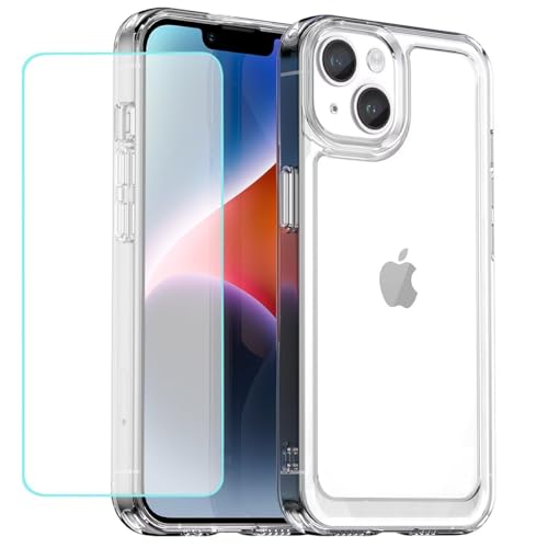 Wanyuexes Hülle für iPhone 14 Plus Schutzhülle Schutzfolie, Clear Ultradünn TPU Transparent Stoßfest Handyhülle für iPhone 14 Plus Crystal Durchsichtig Wanyuexes Hülle für iPhone 14 Plus Schutzhülle Schutzfolie, Clear Ultradünn TPU Transparent Stoßfest Handyhülle für iPhone 14 Plus Crystal Durchsichtig von Wanyuexes
