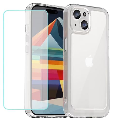 Wanyuexes Hülle für iPhone 15 Plus Case 6.7", Apple 15 Plus Schutzhülle Schutzfolie, Clear Ultradünn TPU Transparent Stoßfest Handyhülle für iPhone 15 Plus Crystal Durchsichtig Wanyuexes Hülle für iPhone 15 Plus Case 6.7", Apple 15 Plus Schutzhülle Schutzfolie, Clear Ultradünn TPU Transparent Stoßfest Handyhülle für iPhone 15 Plus Crystal Durchsichtig von Wanyuexes