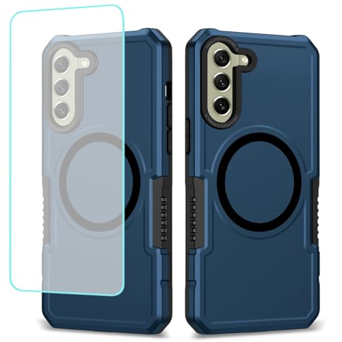 Wanyuexes Hülle für Galaxy S21 5G Case, für Samsung S21 SM-G991U Stück Schutzfolie, für MagSafe, Stoßfest Kratzfest Magnetisch Handyhülle für Samsung Galaxy S21 5G Blau Wanyuexes Hülle für Galaxy S21 5G Case, für Samsung S21 SM-G991U Stück Schutzfolie, für MagSafe, Stoßfest Kratzfest Magnetisch Handyhülle für Samsung Galaxy S21 5G Blau von Wanyuexes
