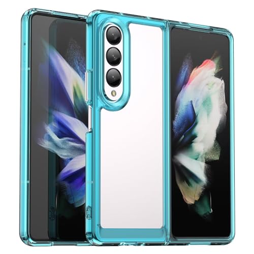 Wanyuexes Hülle für Galaxy Z Fold3 5G Case, für Samsung Fold 3 5G SM-F926U Case, Clear Ultradünn TPU Transparent Stoßfest Handyhülle für Samsung Galaxy Z Fold3 5G Crystal schwarz Wanyuexes Hülle für Galaxy Z Fold3 5G Case, für Samsung Fold 3 5G SM-F926U Case, Clear Ultradünn TPU Transparent Stoßfest Handyhülle für Samsung Galaxy Z Fold3 5G Crystal schwarz von Wanyuexes