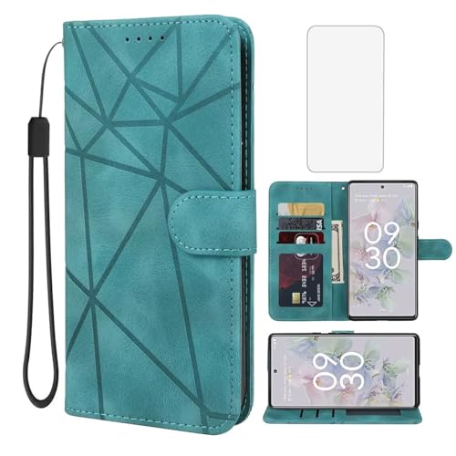 Wanyuexes Hülle für Pixel 6A Case, Google 6A GB62Z Schutzhülle mit Schutzfolie, PU Leder Wallet Flip Folio 3 Karten Halter Standfunktion Handyhülle für Google Pixel 6A Grün Wanyuexes Hülle für Pixel 6A Case, Google 6A GB62Z Schutzhülle mit Schutzfolie, PU Leder Wallet Flip Folio 3 Karten Halter Standfunktion Handyhülle für Google Pixel 6A Grün von Wanyuexes