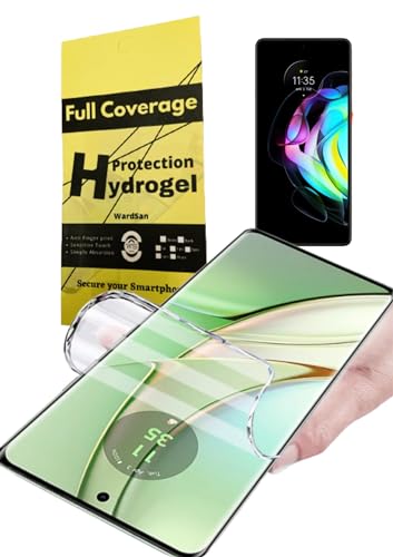 WardSan [2 Stück Displayschutzfolie für Motorola Edge 20 6,7 Zoll – Hydrogel 3D Displayschutzfolie mit Halterung für Finger | stoßfest | kompatibel mit Schutzhüllen | Displayschutzfolie aus weichem WardSan [2 Stück Displayschutzfolie für Motorola Edge 20 6,7 Zoll – Hydrogel 3D Displayschutzfolie mit Halterung für Finger | stoßfest | kompatibel mit Schutzhüllen | Displayschutzfolie aus weichem von WardSan