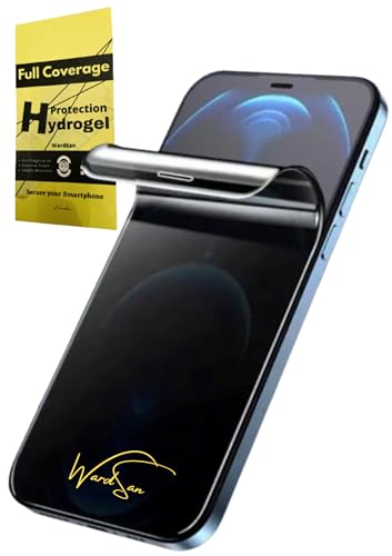 WardSan [2 Stück Displayschutzfolie für Samsung Galaxy Z Flip 4 6,7 Zoll – Hydrogel Anti-Spion Private 3D | Selfiehalterung gratis | stoßfest | weicher TPU-Schutz | besser als ein gehärtetes Glas von WardSan