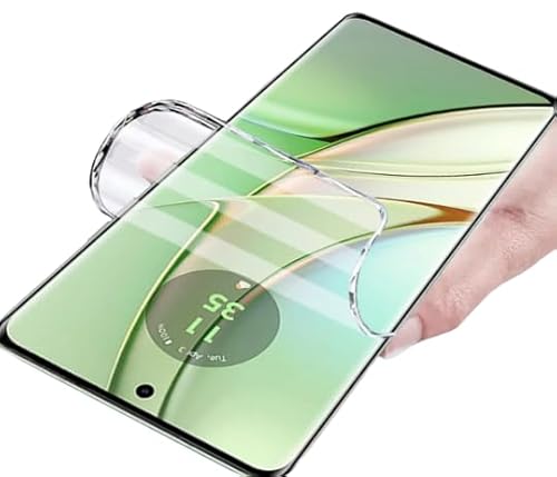 WardSan [2 Stück Displayschutzfolie für Vivo X60 Pro 4G/5G 6,56 Zoll – Hydrogel 3D-Displayschutzfolie mit Fingerhalterung | stoßfest | kompatibel mit Schutzhüllen | weiche TPU-Folie von WardSan